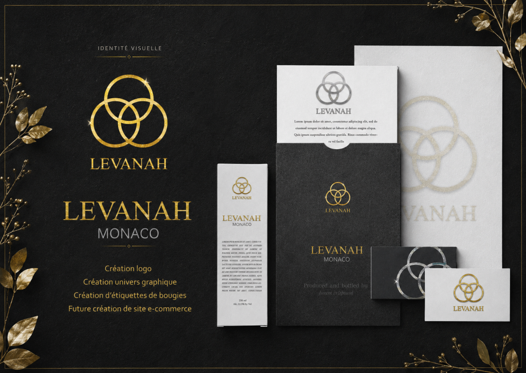 Moodboard pour la société Levanah à Monaco